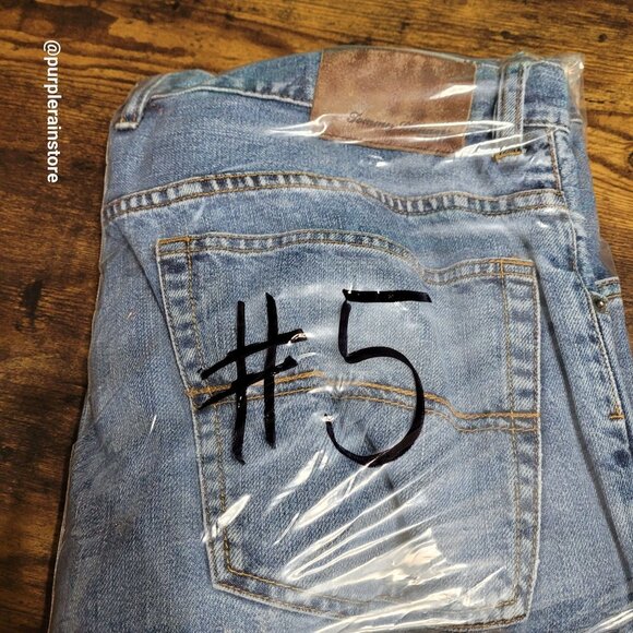 Vtg Tommy Bahama Easy Fit Jeans 40x32 Medium Light Wash Y2K Hipster Preppy - Picture 12 of 12